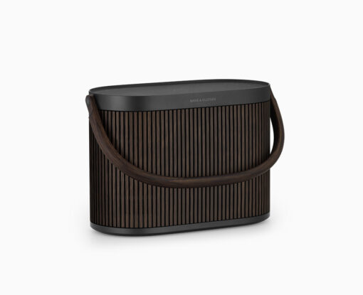 Beosound A5 Dark Oak - Håndtage nede