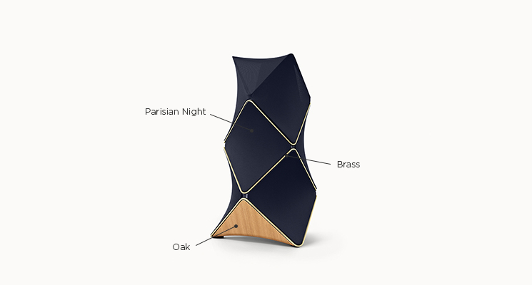 Gallery Beolab90 Oak Brass ParisianNight - B&O