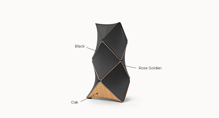 Gallery Beolab90 Oak RoseGolden Black - B&O