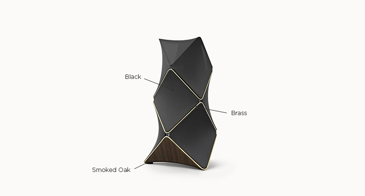 Gallery Beolab90 SmokedOak Brass Black - B&O