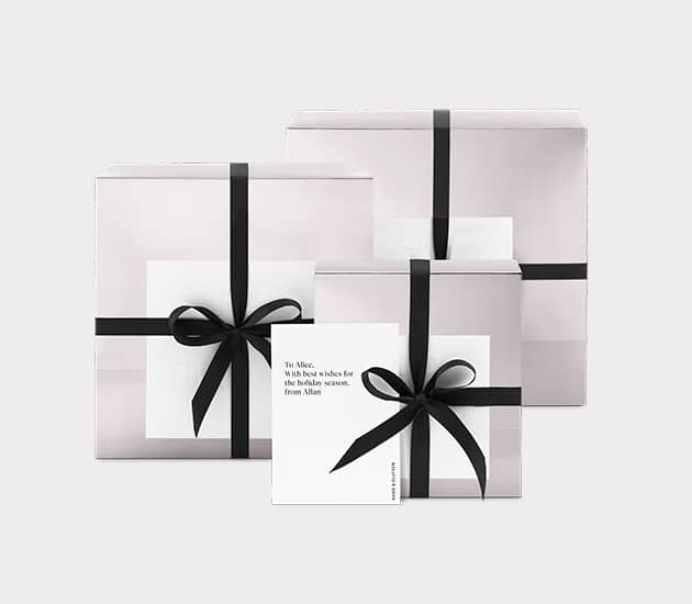 Gaveindpakning / Giftboxes fra Bang & Olufsen - BOCOPENHAGEN